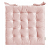 Vankúš na záhradný nábytok - Stoličkový vankúš 40x40 zviazaný nova prášok ružový (Stoličkový vankúš 40x40 zviazaný nova prášok ružový) Vankúš na záhradný nábytok - Stoličkový vankúš 40x40 zviazaný nova prášok ružový (Stoličkový vankúš 40x40 zviazaný nova prášok ružový)