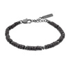 Pánsky náramok Fred Bennett Lava beads B5638 Pánsky náramok Fred Bennett Lava beads B5638