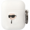 Karl Lagerfeld 3D Logo NFT Karl Head silikónový obal pre AirPods 1 / 2 - biely 3666339087838 - možnosť vrátiť tovar ZADARMO do 30tich dní Karl Lagerfeld 3D Logo NFT Karl Head silikónový obal pre AirPods 1 / 2 - biely 3666339087838 - možnosť vrátiť tovar ZADARMO do 30tich dní