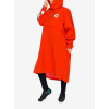 Pončo Fjallraven Hoja Rain Fox Poncho - flame orange Pončo Fjallraven Hoja Rain Fox Poncho - flame orange