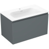 Mexen Orio kúpeľňová skrinka 80 cm s umývadlom Vela, 1 zásuvka, grafit mat/biela mat - 91A10-08047-1-BF66-W23M01 Mexen Orio kúpeľňová skrinka 80 cm s umývadlom Vela, 1 zásuvka, grafit mat/biela mat - 91A10-08047-1-BF66-W23M01