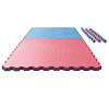 Tatami puzzle - 1m x 1m x 4cm - modro/červená Tatami puzzle - 1m x 1m x 4cm - modro/červená