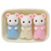 Sylvanian Families 5337 Bábätká trojčiatka myšiek Marshmallow Sylvanian Families 5337 Bábätká trojčiatka myšiek Marshmallow