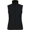 Kariban | K404, Dámska 3-vrstvá softhellová vesta, čierna, 3XL Kariban | K404, Dámska 3-vrstvá softhellová vesta, čierna, 3XL