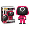 The Squid Game Funko Pop! 1226 Squid Game Red Soldier Mask Worker The Squid Game Funko Pop! 1226 Squid Game Red Soldier Mask Worker