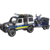 Sparkys CITY SERVICE CAR - 1:14 - Policejní auto s přívěsem a motorkou (se zvukem a světly) Sparkys CITY SERVICE CAR - 1:14 - Policejní auto s přívěsem a motorkou (se zvukem a světly)