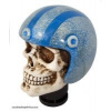 rukoväť radiacej páky SKULL UNI - modrá helma rukoväť radiacej páky SKULL UNI - modrá helma