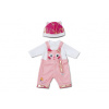Zapf Creation Zapf BABY Overal s čiapočkou cm Zapf Creation Zapf BABY Overal s čiapočkou cm