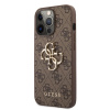 Guess PU 4G Metal Logo zadný kryt pre iPhone 13 Pro Brown Guess PU 4G Metal Logo zadný kryt pre iPhone 13 Pro Brown