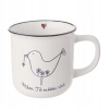 Orion domácí potřeby Hrnek ptáček Mám tě rád 370 ml Orion domácí potřeby Hrnek ptáček Mám tě rád 370 ml