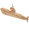 Woodcraft Dřevěné 3D puzzle ponorka Woodcraft Dřevěné 3D puzzle ponorka