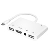 Adaptér s konektorom Lightning na digitálny AV adaptér HDTV, dvojitý USB/OTG rozbočovač pre iPhone/iPad Adaptér s konektorom Lightning na digitálny AV adaptér HDTV, dvojitý USB/OTG rozbočovač pre iPhone/iPad
