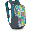 OSPREY DAYLITE YOUTH PACK 9, euphoria rainbow print/tungste OSPREY DAYLITE YOUTH PACK 9, euphoria rainbow print/tungste