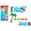 LEAN TOYS Sada na kúpanie s lovcom žralokov a rýb, modrá LEAN TOYS Sada na kúpanie s lovcom žralokov a rýb, modrá