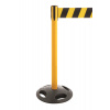 Systém riadenia pohybu ľudí Traffico, typ 2.6, stĺpiky žlté, popruh čierny/žltý, dĺžka až 3,80 Systém riadenia pohybu ľudí Traffico, typ 2.6, stĺpiky žlté, popruh čierny/žltý, dĺžka až 3,80