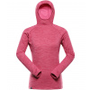 Alpine Pro Rolta Dámska rýchloschnúca mikina LSWF450 neon pink XL Alpine Pro Rolta Dámska rýchloschnúca mikina LSWF450 neon pink XL