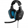 Logitech G432 7.1 Surround Sound Wired Gaming Headset, USB, Leatherette 981-000770