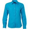 James & Nicholson Košile JN 677, popelínová, dlouhý rukáv, dámská COT02067744013-turquoise 3XL Tyrkysová James & Nicholson Košile JN 677, popelínová, dlouhý rukáv, dámská COT02067744013-turquoise 3XL Tyrkysová