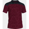 Joma Polokošeľa WINNER II COTTON BURGUNDY-BLACK S/S Veľkosť: M Joma Polokošeľa WINNER II COTTON BURGUNDY-BLACK S/S Veľkosť: M
