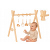 Edukačný stojan Baby Gym, drevená telocvičňa (tukan, kaktus) Edukačný stojan Baby Gym, drevená telocvičňa (tukan, kaktus)