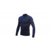 Pánske funkčné tričko s dlhým rukávom a stojačikom Sensor Merino Active Tmavo modrá M Pánske funkčné tričko s dlhým rukávom a stojačikom Sensor Merino Active Tmavo modrá M