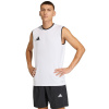 Pánske tričko adidas Entrada 26 Sleeveless Jersey white KB3928 XL Pánske tričko adidas Entrada 26 Sleeveless Jersey white KB3928 XL
