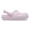Detské Šlapky CROCS CROCBAND CLOG T 207005-6GD – Ružová Detské Šlapky CROCS CROCBAND CLOG T 207005-6GD – Ružová