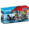 Stavebnicové kocky Playmobil Policajná motorka 32 dielikov 4 roky + Stavebnicové kocky Playmobil Policajná motorka 32 dielikov 4 roky +