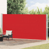 zahrada-XL Zaťahovacia bočná markíza na terasu 200x600 cm červená 317973 zahrada-XL Zaťahovacia bočná markíza na terasu 200x600 cm červená 317973