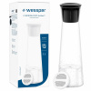 Filtračná kanvica Wessper K1 Borosilicate 1 l čierna Filtračná kanvica Wessper K1 Borosilicate 1 l čierna