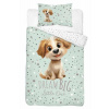 DETEXPOL Obliečky do postieľky Veselý Psík A Bavlna, 100/135, 40/60 cm DETEXPOL Obliečky do postieľky Veselý Psík A Bavlna, 100/135, 40/60 cm
