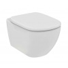 Ideal Standard Tesi Závesné WC s doskou SoftClose, RimLS+, biela T536101 Ideal Standard Tesi Závesné WC s doskou SoftClose, RimLS+, biela T536101