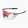 Slnečné okuliare 100% Hypercraft SQ gloss light grey/rose gold mirror photochromic Slnečné okuliare 100% Hypercraft SQ gloss light grey/rose gold mirror photochromic