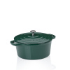Kela Pekáč litinový s poklicí Calido kulatý smaragdově zelená 26x12 cm 4,6l KL-12901 Kela Pekáč litinový s poklicí Calido kulatý smaragdově zelená 26x12 cm 4,6l KL-12901