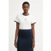 Tommy Hilfiger tričko dámske s lyocellom WW0WW50032 biela XXS Tommy Hilfiger tričko dámske s lyocellom WW0WW50032 biela XXS