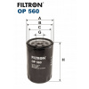 Filtron OP 560 Olejový filter Filtron OP 560 Olejový filter