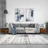 zahrada-XL Konferenčné stolíky 2 ks dymový dub 50x50x40cm kompozitné drevo 829423 zahrada-XL Konferenčné stolíky 2 ks dymový dub 50x50x40cm kompozitné drevo 829423