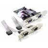 Delock 4 x serial PCI Express card karta PCI-Express PCIe; 89178 Delock 4 x serial PCI Express card karta PCI-Express PCIe; 89178