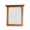 Rustikálne zrkadlo MEXICANA SLU1+V/80 Barevné provedení: vosk - kaštan Rustikálne zrkadlo MEXICANA SLU1+V/80 Barevné provedení: vosk - kaštan