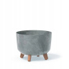 Kvetináč plast sivý Prosperplast 29 cm x 29 cm x 22 cm Kvetináč plast sivý Prosperplast 29 cm x 29 cm x 22 cm