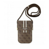 Guess 4G Stripes Phone Bag, hnedá 14532484 Guess 4G Stripes Phone Bag, hnedá 14532484