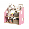 BusyKids Polica na hračky ružová BusyKids Polica na hračky ružová