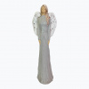 Socha anjel v sivých šatách Socha anjel v sivých šatách