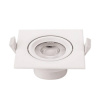 LED COB DOWNLIGHT SQUARE ROTATABLE 7W TEPLÁ BIELA LED COB DOWNLIGHT SQUARE ROTATABLE 7W TEPLÁ BIELA