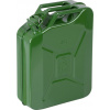 Kanister JerryCan LD20, 20 lit., kovový, na PHM, zelený Kanister JerryCan LD20, 20 lit., kovový, na PHM, zelený