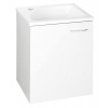 Aqualine ZOJA umývadlová skrinka 40x50x32cm, 1xdvierka , biela 51048A Aqualine ZOJA umývadlová skrinka 40x50x32cm, 1xdvierka , biela 51048A