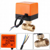 GUĽOVÝ ELEKTROMAGNETICKÝ VENTIL S POHONOM 220V DN15 NA VODU GUĽOVÝ ELEKTROMAGNETICKÝ VENTIL S POHONOM 220V DN15 NA VODU