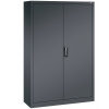 Kancelárska skriňa Acurado, krídlové dvere, 1200 x 400 x 1950 mm, čiernosivá Kancelárska skriňa Acurado, krídlové dvere, 1200 x 400 x 1950 mm, čiernosivá