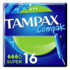 Tampax Compak Super tampóny s aplikátorom, 16 kusov Tampax Compak Super tampóny s aplikátorom, 16 kusov