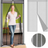Sammer Magnetická sieť proti hmyzu na dvere 80/90/100 × 210/220 cm biela HEB7747 Sammer Magnetická sieť proti hmyzu na dvere 80/90/100 × 210/220 cm biela HEB7747